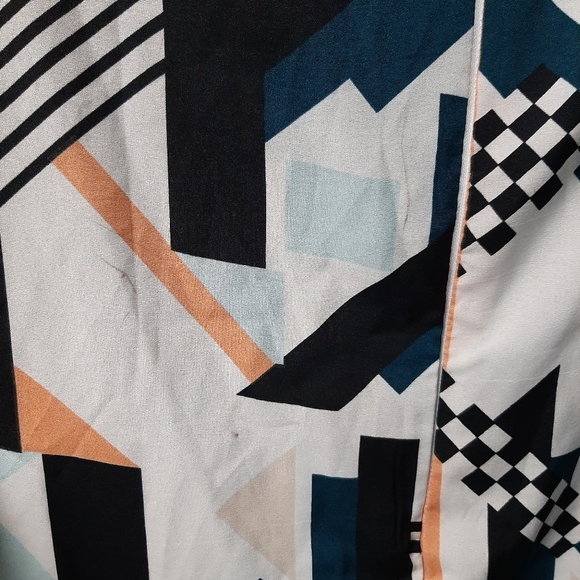 Strapless Geometric Dress - Picture 2 of 2